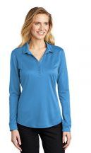 Port Authority ® Ladies Silk Touch   Performance Long Sleeve Polo